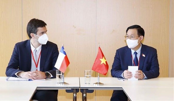 NA Chairman busy with meetings on WCSP5 sidelines hinh anh 3