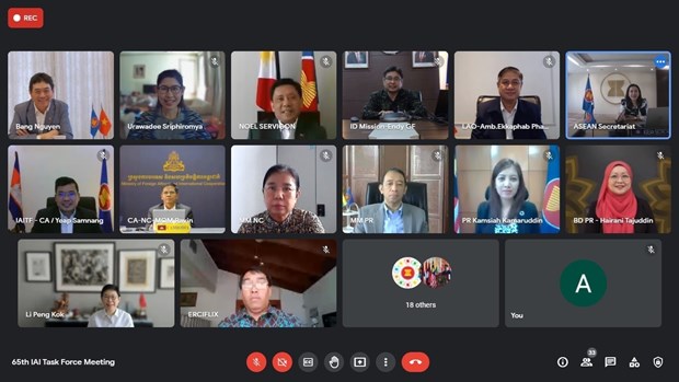 Vietnam chairs meeting of Initiative for ASEAN Integration Task Force hinh anh 1