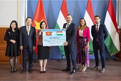 Hungary presents COVID-19 vaccine, medical supply to Vietnam