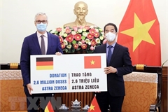 Germany supports Vietnam with another 2.6 million doses of Covid-19 vaccine
