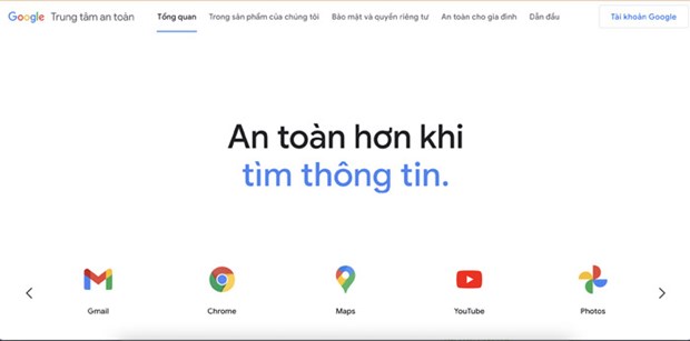 Google Safety Centre for Vietnamese launched hinh anh 1