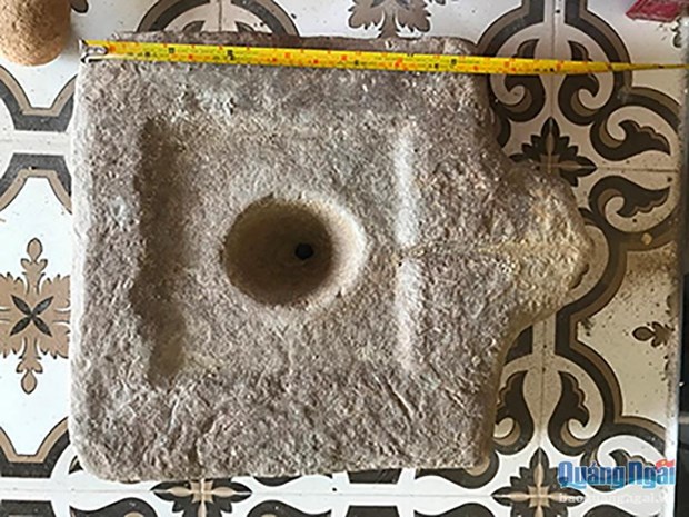 Thousand-year-old yoni found in Quang Ngai province hinh anh 1
