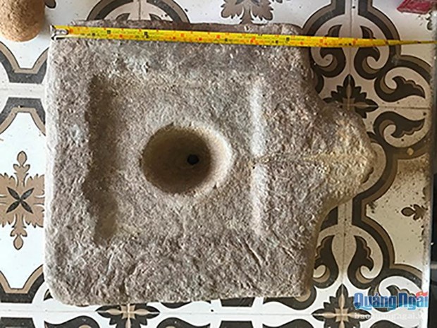 Thousand-year-old yoni found in Quang Ngai province