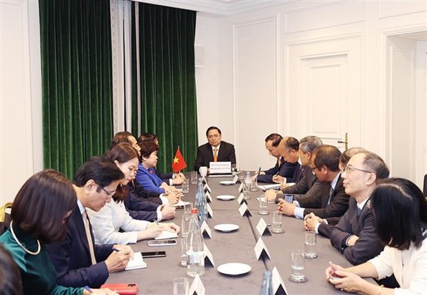 Prime Minister Pham Minh Chinh continues activities in Paris hinh anh 2