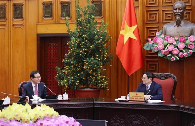 Vietnam backs Samsung’s operational expansion: PM hinh anh 1