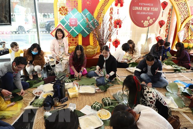 Overseas Vietnamese across nations celebrate Lunar New Year hinh anh 1