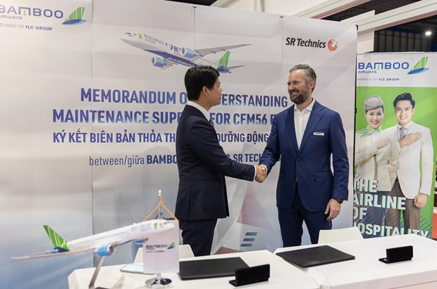 Bamboo Airways inks deals with SR Technics, Boeing hinh anh 1