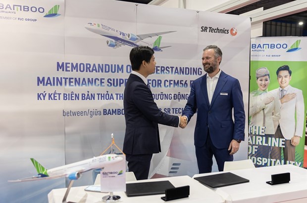 Bamboo Airways inks deals with SR Technics, Boeing hinh anh 1