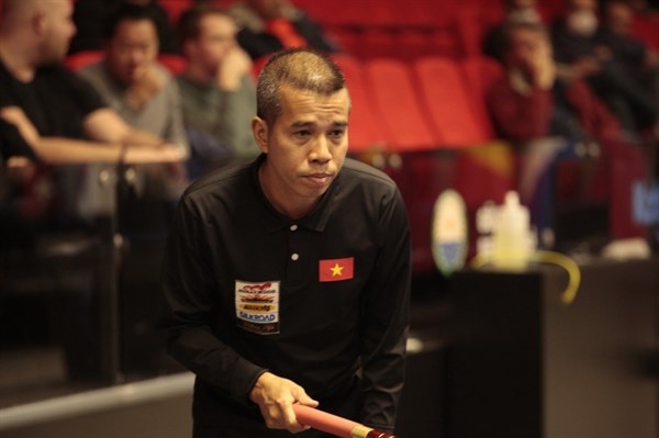 Vietnamese cueist comes second at 3-cushion Carom Billiards World Cup hinh anh 1