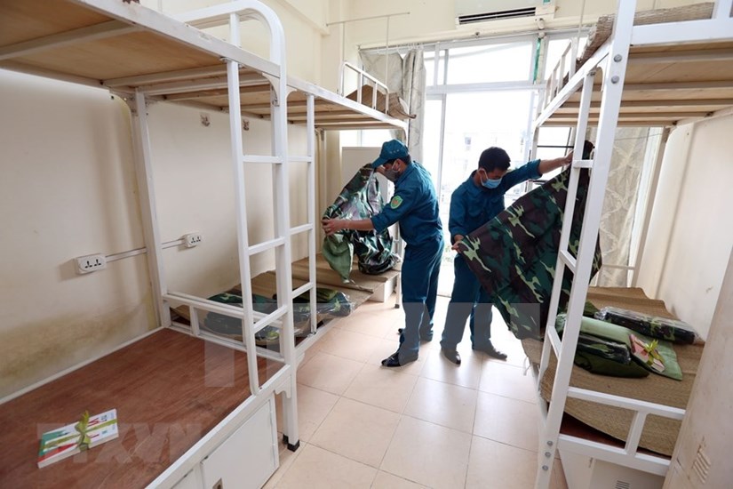 FPT University dorm readies to house 2,000 quarantined people hinh anh 10