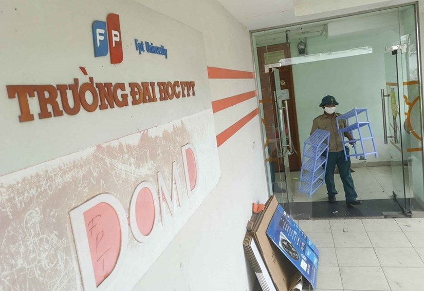 FPT University dorm readies to house 2,000 quarantined people hinh anh 2