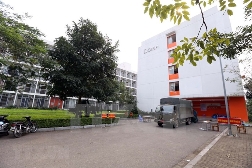 FPT University dorm readies to house 2,000 quarantined people hinh anh 4