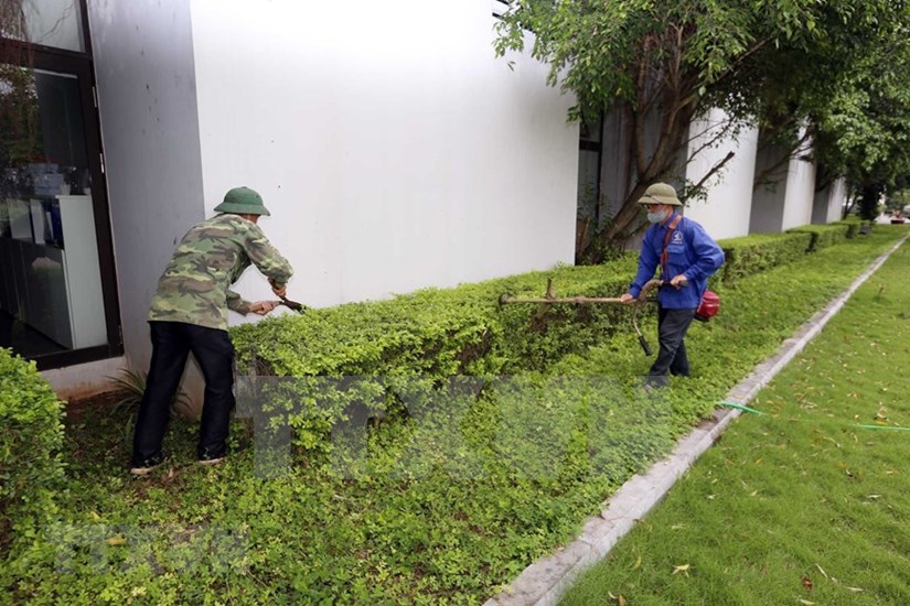 FPT University dorm readies to house 2,000 quarantined people hinh anh 6