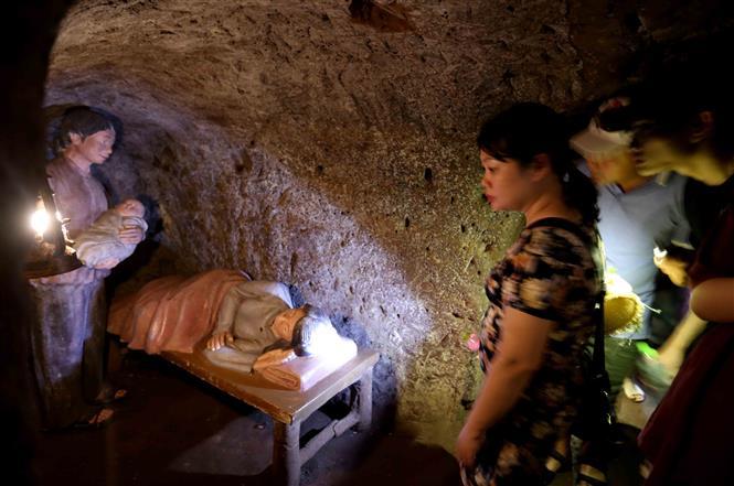 During wartime, 16 children were born here (Photo: VNA)