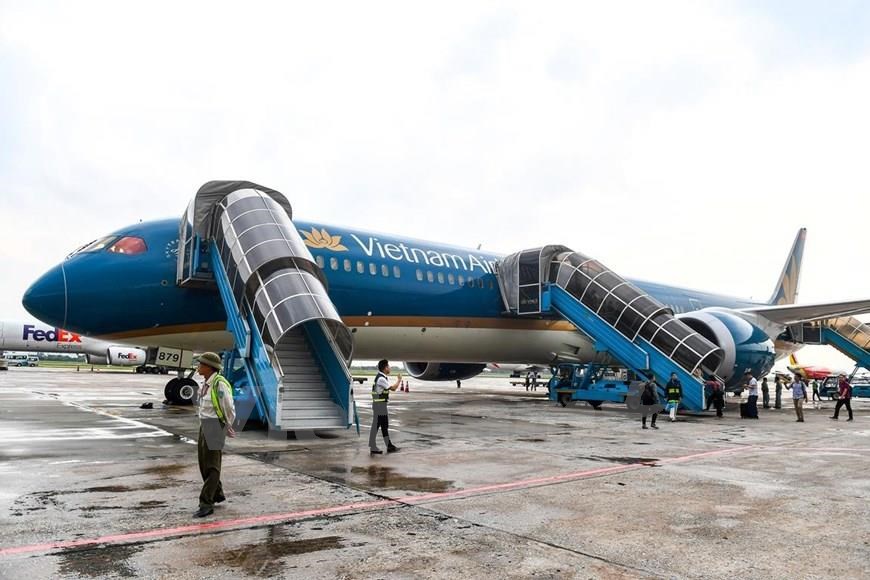 The Boeing 787-10 fleet will further elevate the customer experience on the Hanoi-Ho Chi Minh City route as well as many international routes (Photo: VNA)