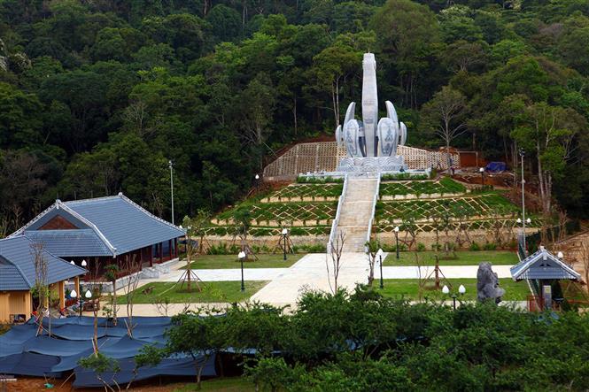 The Vietnam-Laos revolutionary relic site in Lao Kho village (Photo: VNA)