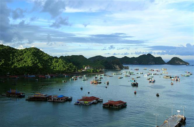 Rugged, craggy and jungle-clad Cat Ba has experienced a tourism surge in recent years (Photo: VNA)