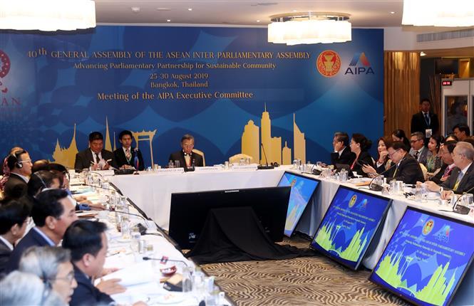 Meeting of AIPA Executive Committee (Photo: VNA)