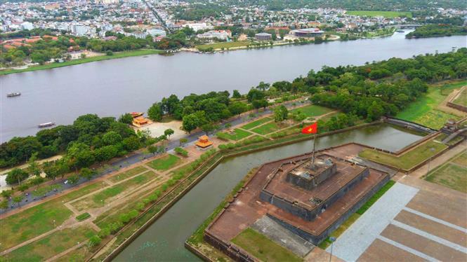 Ky Dai (also known as the Hue Citadel Flag Tower) is an architectural monument of the Nguyen Dynasty (Photo: VNA)