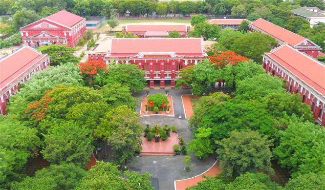 Quoc hoc Hue gifted high school holds the ancient beauty after 122 years of establishment (Photo: VNA)