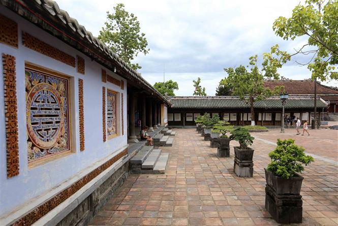 The Citadel is the main tourist attraction for visitors coming to Hue (Photo: VNA)