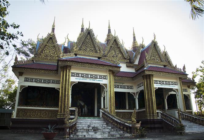 Xa Xia pagoda - cultural and religious centre of Khmer ethnic people in Ha Tien (Photo:VNA)