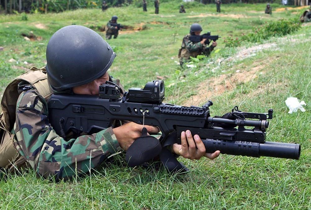 A drill of the naval commando forces (Photo: VNA)