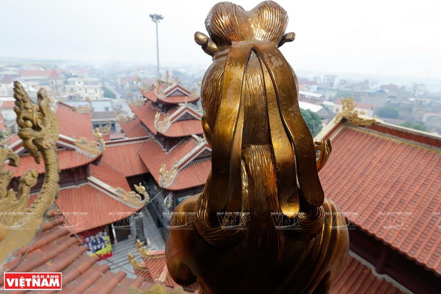 Vajrayana Dai Bi tower is situated at Thanh Quang pagoda (Photo: VNA)