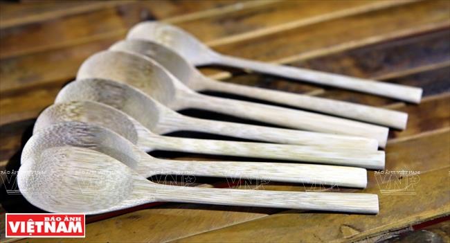 Hon Mu bamboo products (Photo: VNA)