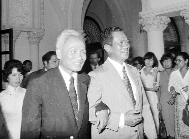 Vietnam and Thailand has long developed a fine relationship which was marked by an official visit to Thailand by Prime Minister Pham Van Dong in 1978 after the two countries established their diplomatic relations in 1976 (Photo: VNA)