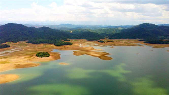 Ke Go Lake is part of the Nature Reserve, the largest of its kind in central Vietnam (Photo: VNA)
