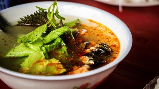 The dish also appeared several times on CNN as a favorite street food of the capital city (Photo: VNA)