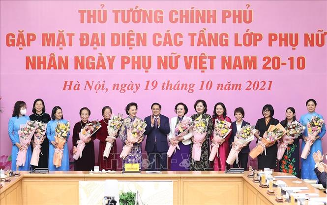 Thủ tướng: Việt Nam đã tạo được môi trường để phụ nữ khẳng định vị thế và đóng góp cho xã hội