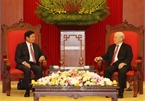 Tổng bí thư, Chủ tịch nước Nguyễn Phú Trọng tiếp Thủ tướng Lào