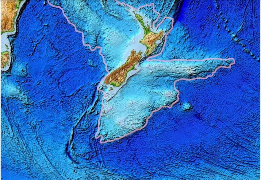 Nghi vấn lục địa thứ 8 đang ‘ẩn giấu’ dưới New Zealand