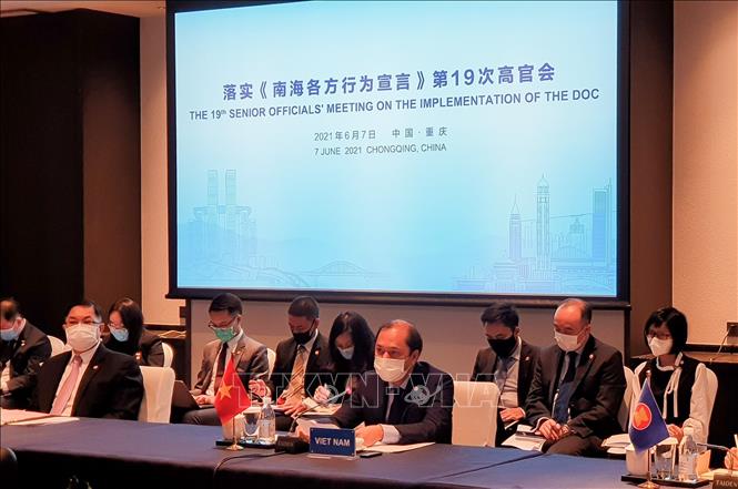 Hội nghị SOM ASEAN-Trung Quốc: Các quan chức cao cấp nhất trí thúc đẩy tiến trình đàm phán COC