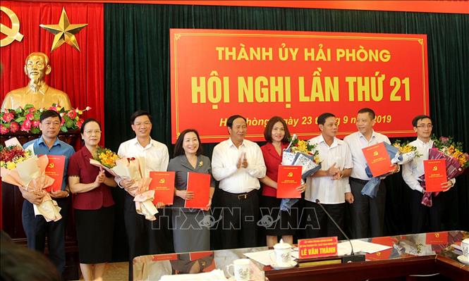 Ban Bí thư phê chuẩn, chỉ định nhân sự mới TP Hải Phòng