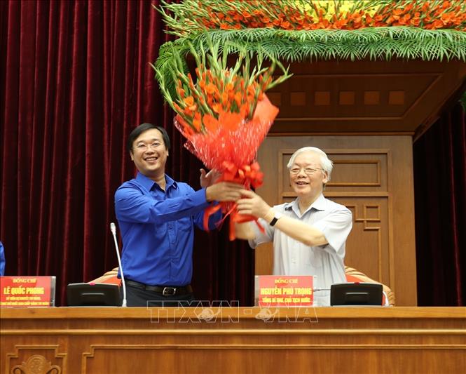 Tổng bí thư, Chủ tịch nước gặp mặt đảng viên trẻ tiêu biểu làm theo lời Bác