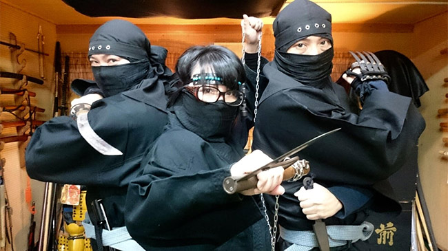 'Đột nhập' lò đào tạo ninja xịn nhất Nhật Bản