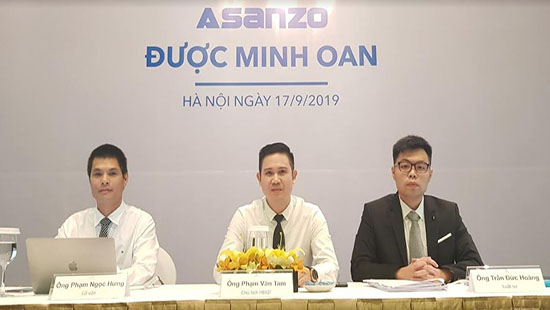 Nghe VietNamNet: Thực hư chuyện Asanzo họp báo công bố kết luận thanh tra