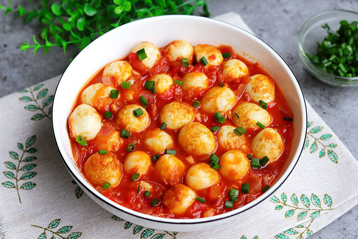 Trứng chim cút sốt cà chua, món ngon đảm bảo bạn chưa thử - Ảnh 9.