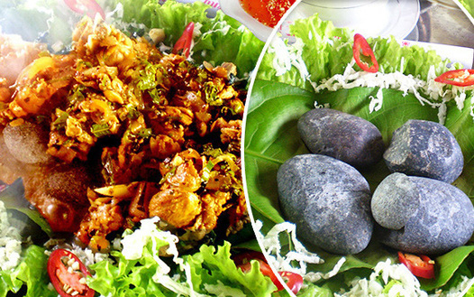 Sỏi mầm, cơm âm phủ và những đặc sản tên lạ lùng nhưng ngon xuất sắc