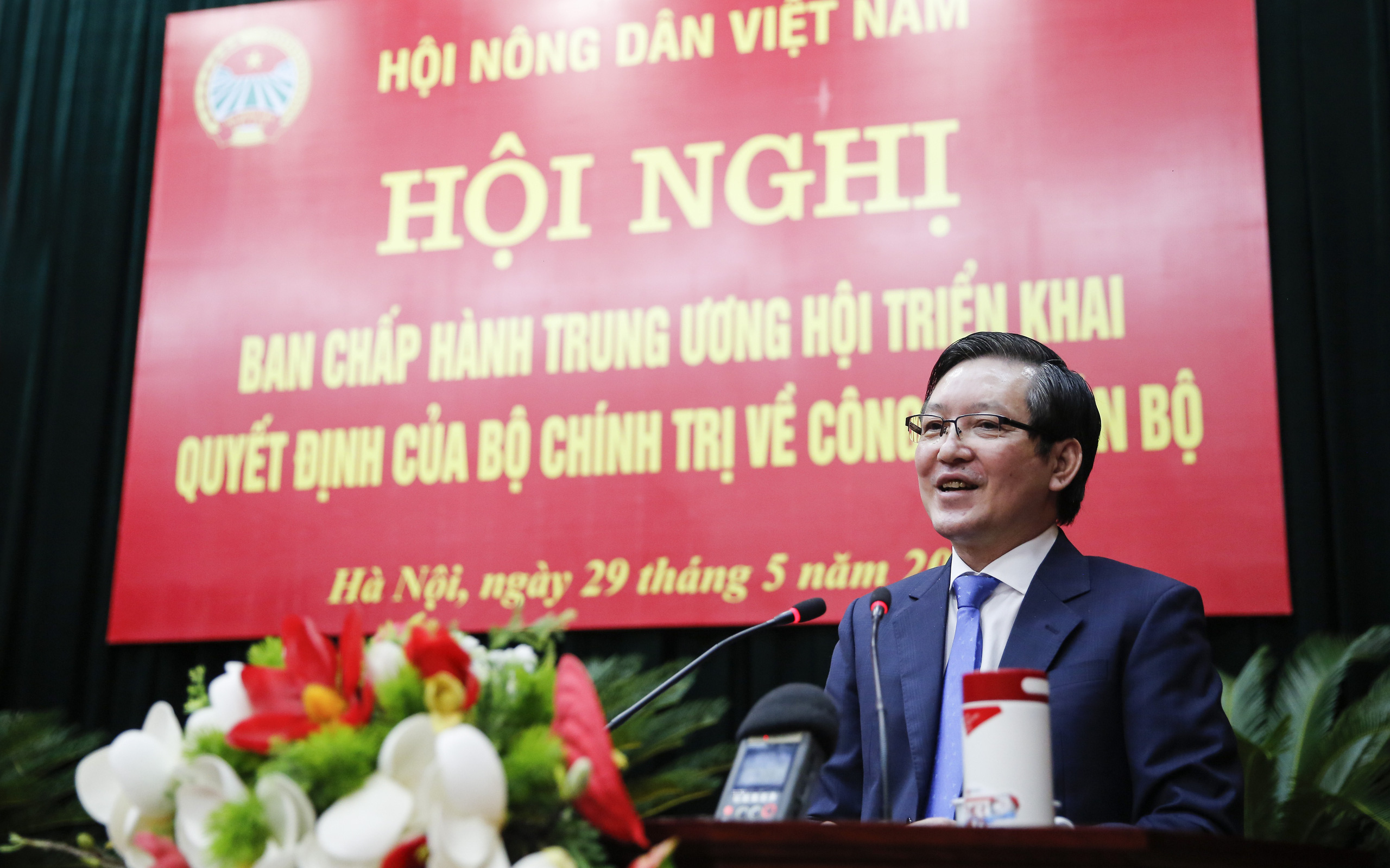 Ông Lương Quốc Đoàn giữ chức Chủ tịch Hội Nông dân Việt Nam