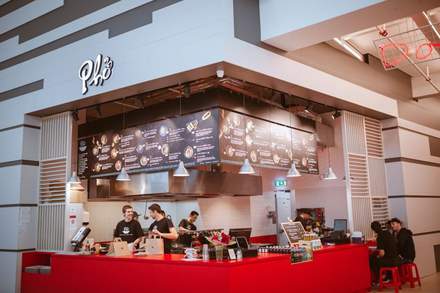 Cửa hàng phở của Thảo Hương tại