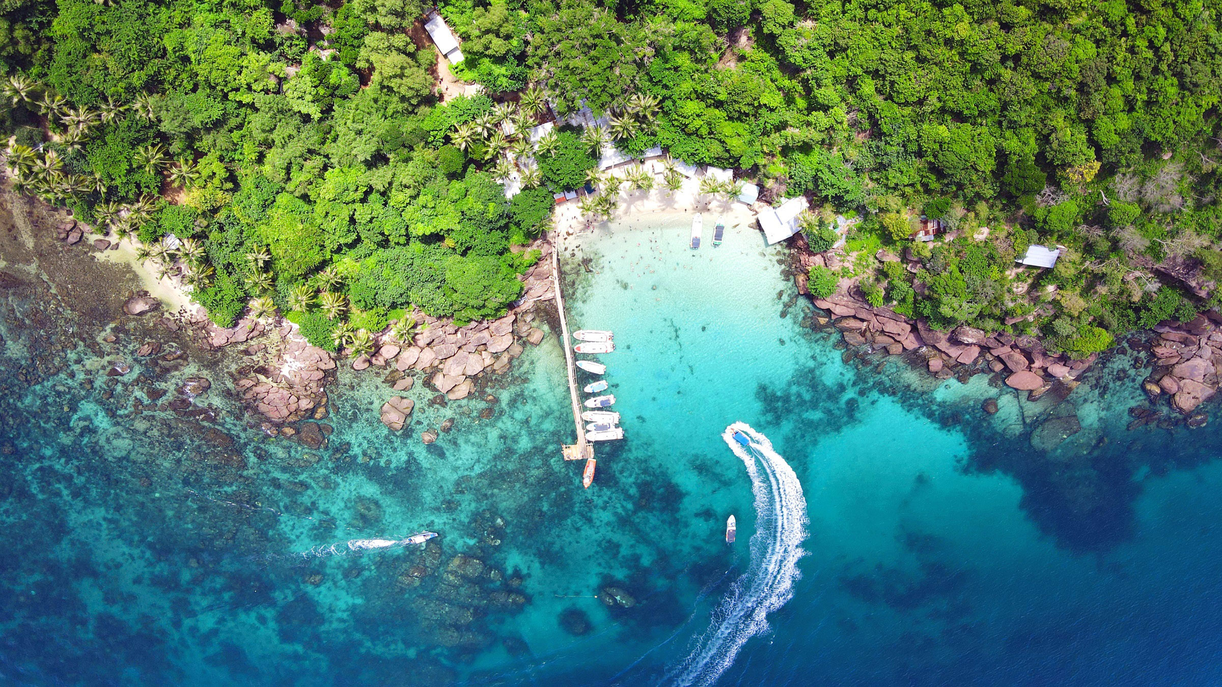 Stunning View Of Phu Quoc Island From Above