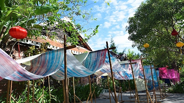 Silk industry at Ma Chau village