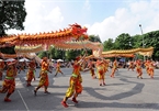 Joyful dragon dance festival celebrates Hanoi's liberation