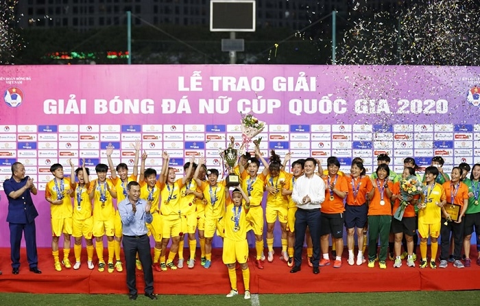 HCM City beat Vinacomin to win Women’s National Football Cup