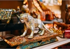 Artisan creates 2022 tiger sculptures to welcome New Year 2022