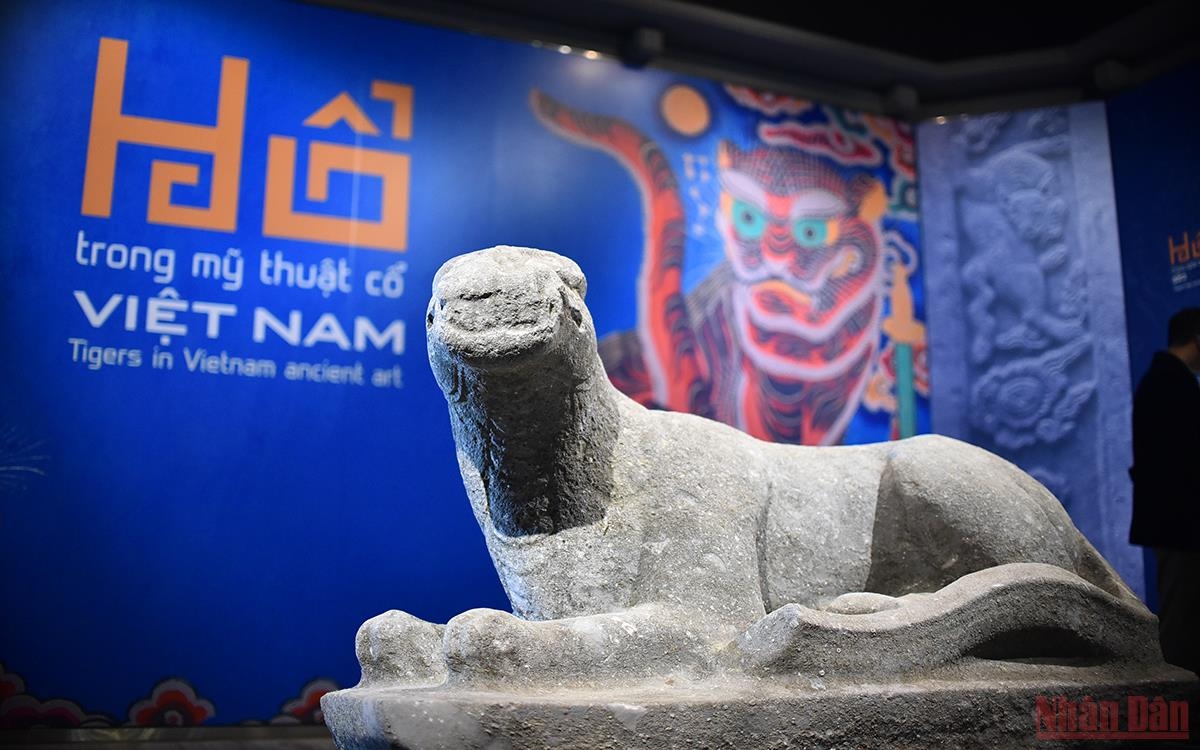 Exhibition introduces images of the tiger in Vietnam’s ancient art